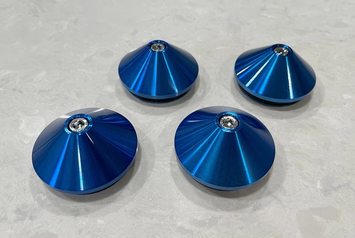 Mugen MF10 Blue Center Cap Set