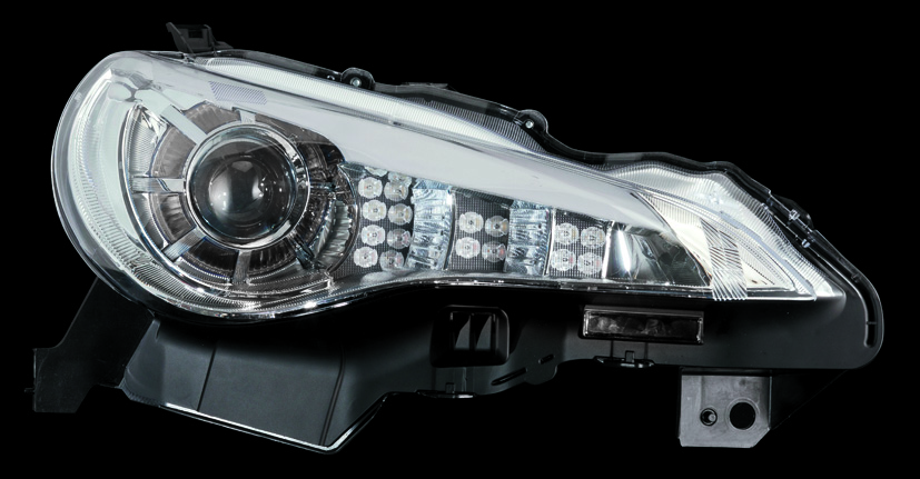 Valenti Jewel Head Lamp Set Clear Chrome Inner (86 ZN6/BRZ ZC6)
