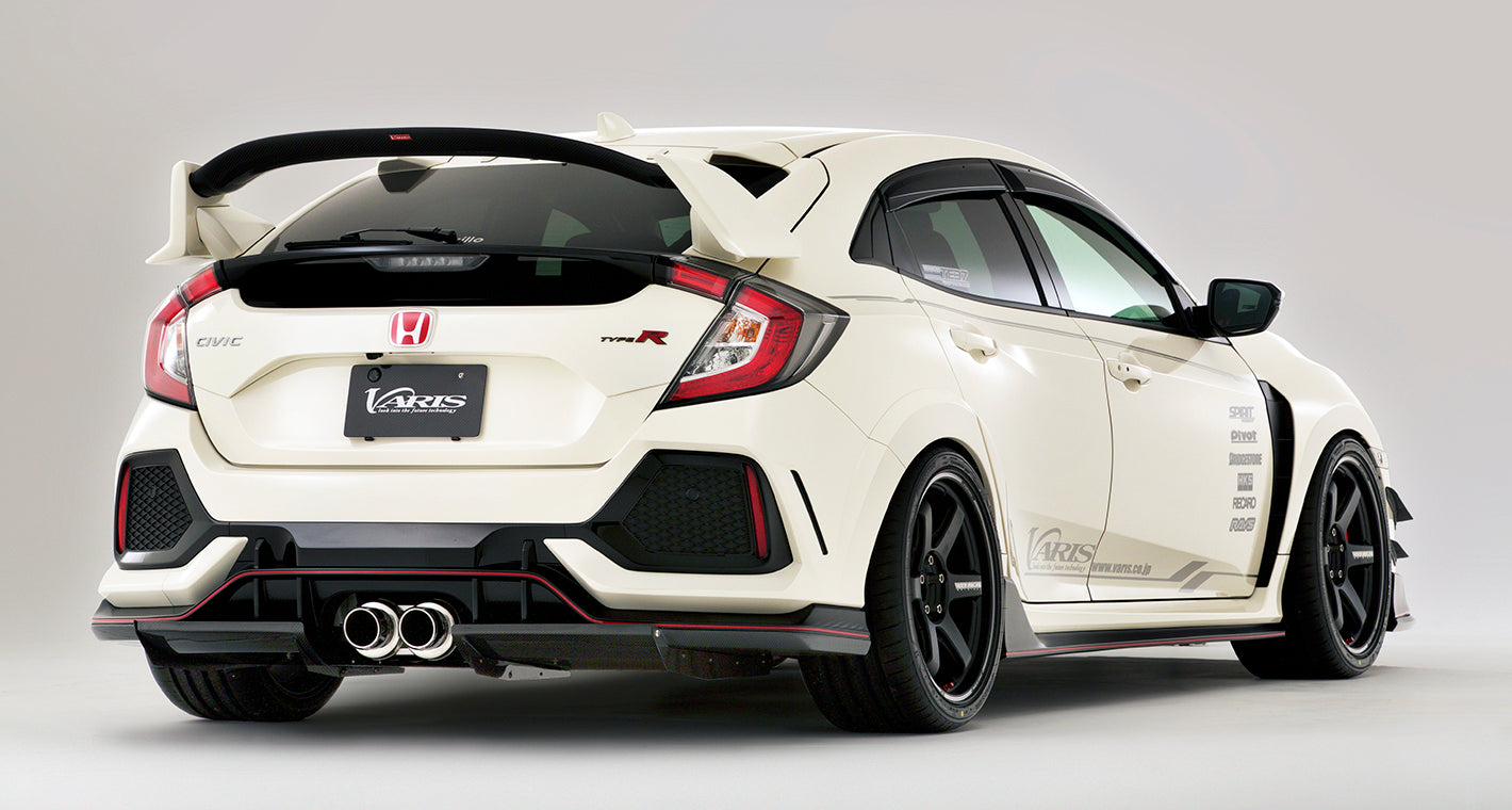 Varis Arising-I Rear Fender Trim for FK8 Honda Civic Type R - Image 2