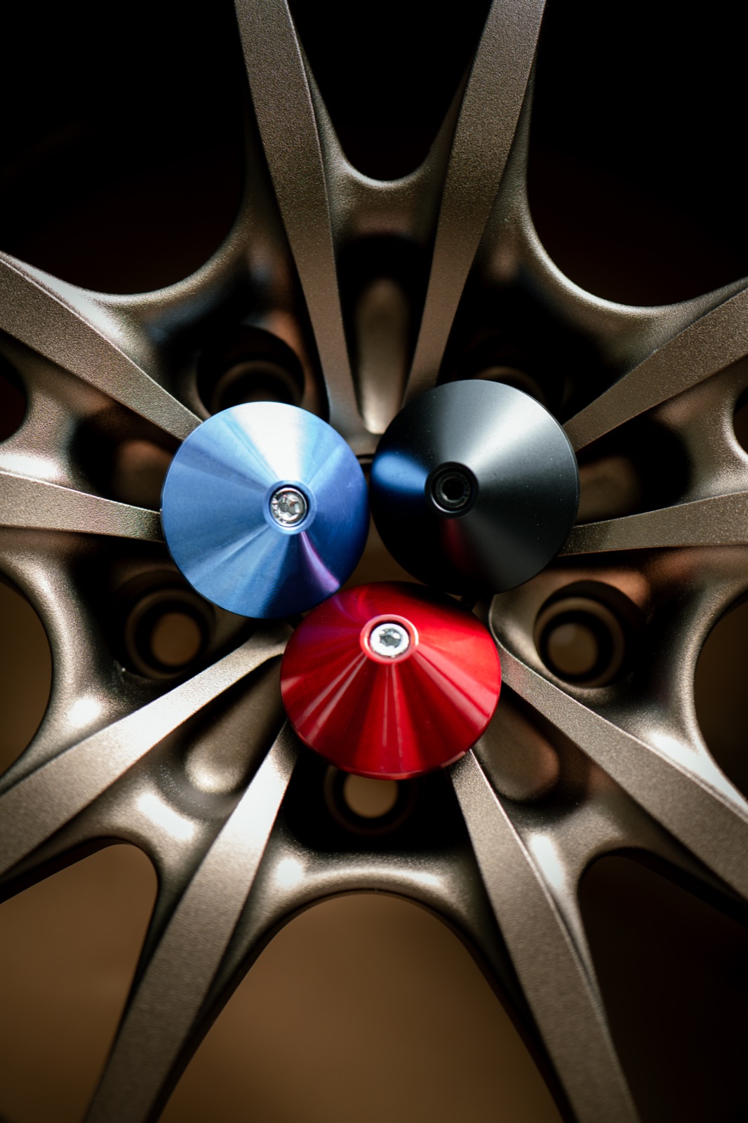 Mugen MF10 Red Center Cap Set - Image 2